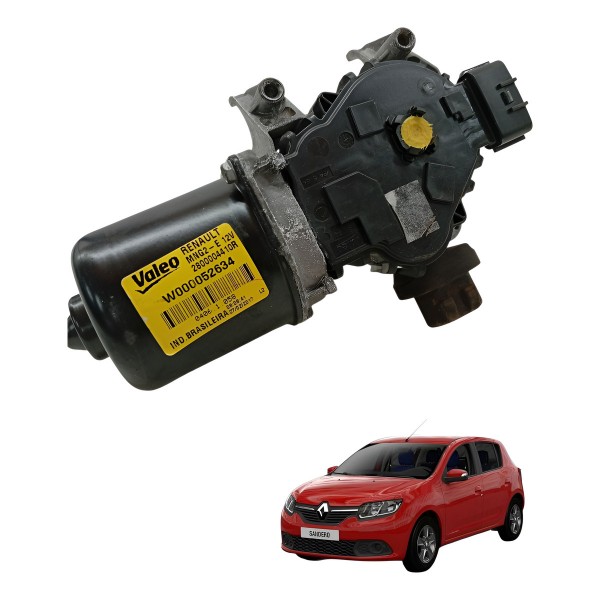 Motor Limpador Parabrisa Renault Sandero Logan 1.0 2017 2018