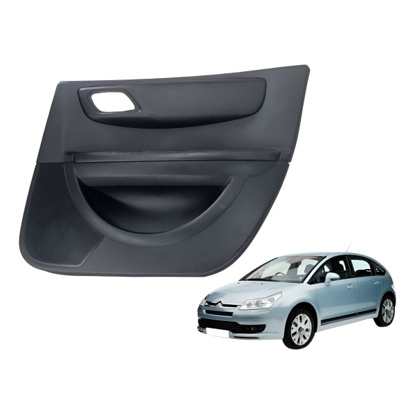 Forro Porta Traseiro Direito Citroen C4 Pallas 4p 2008 2009 Preto Forro Porta Traseiro Direito Citroen C4 Pallas 4p 2008 2009 Preto