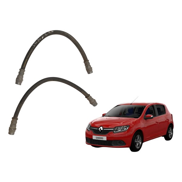 Flexivel Freio Traseiro Renault Sandero Logan 1.0 2016 2017