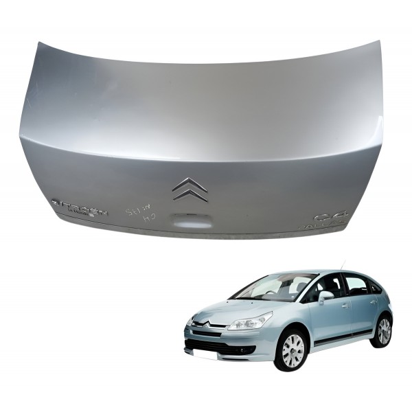 Tampa Traseira Porta Malas Citroen C4 Pallas 2008  Detalhe Tampa Traseira Porta Malas Citroen C4 Pallas 2008  Detalhe