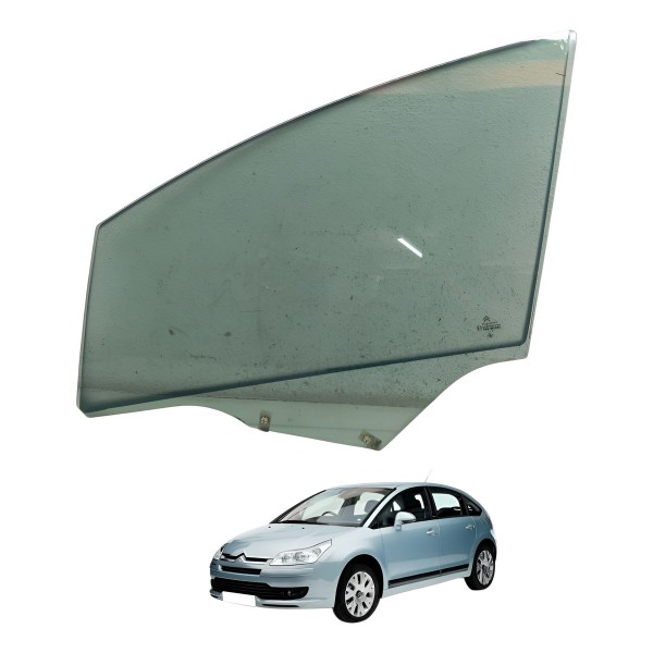Vidro Porta Dianteiro Esquerdo Citroen C4 Pallas 2008 2009 Vidro Porta Dianteiro Esquerdo Citroen C4 Pallas 2008 2009