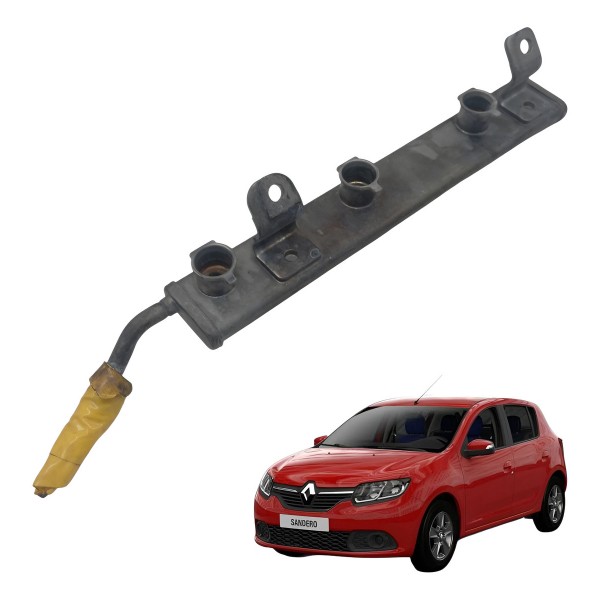Flauta Bicos Injetor Renault Sandero Logan 1.0 2017 Flauta Bicos Injetor Renault Sandero Logan 1.0 2017