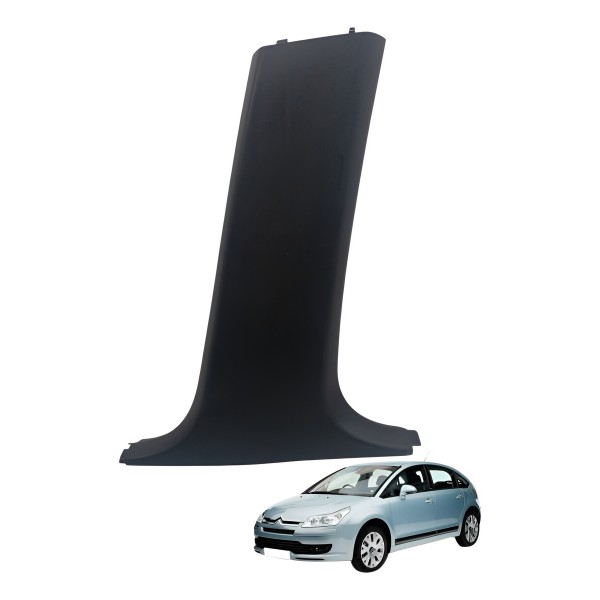 Moldura Coluna Central Direita Citroen C4 2.0 Pallas 2008 Moldura Coluna Central Direita Citroen C4 2.0 Pallas 2008