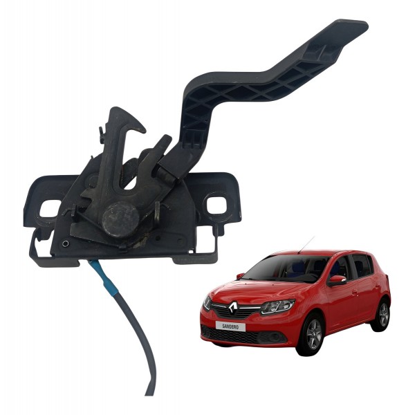 Fechadura Capô Renault Sandero Logan 1.0 2017 2018 2019