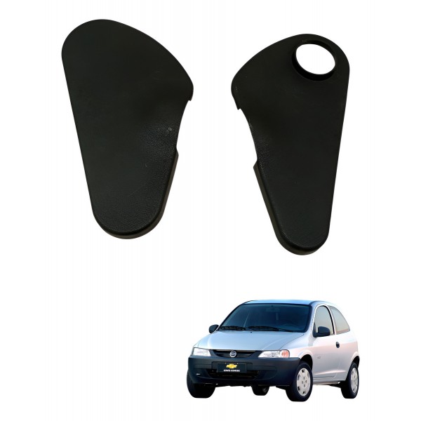 Par Moldura Acabamento Banco Direito Gm Celta 2001 2002 2003