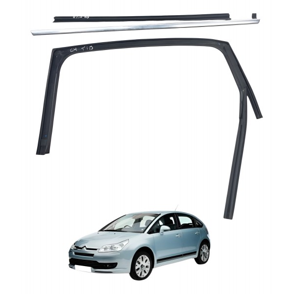 Guarnição Canaleta Traseira Direita Citroen C4 Pallas 2009 Guarnição Canaleta Traseira Direita Citroen C4 Pallas 2009