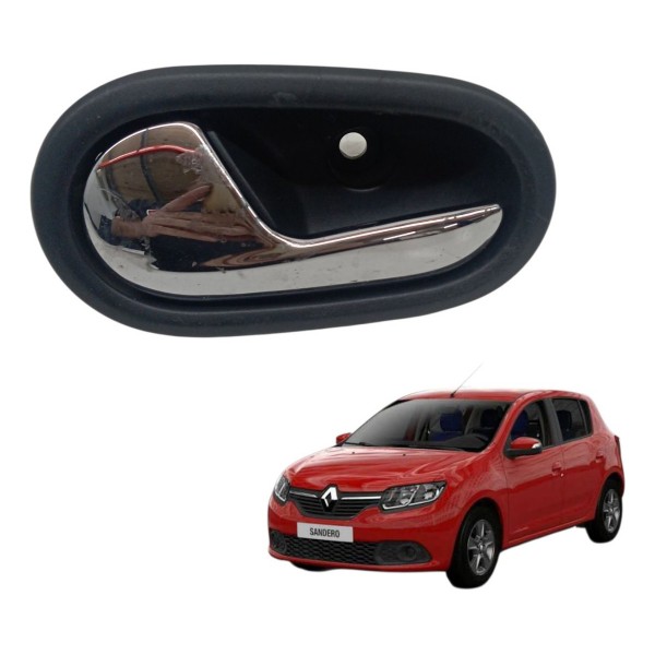 Maçaneta Interna Traseira Esquerda Renault Sandero 1.0 2017