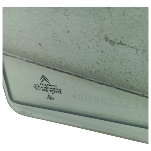 Vidro Porta Traseiro Esquerdo Citroen C4 Pallas 2008 2009 Vidro Porta Traseiro Esquerdo Citroen C4 Pallas 2008 2009