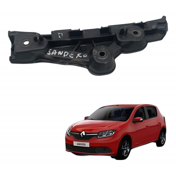 Guia Parachoque Dianteiro Direito Renault Sandero 1.0 2017 Guia Parachoque Dianteiro Direito Renault Sandero 1.0 2017