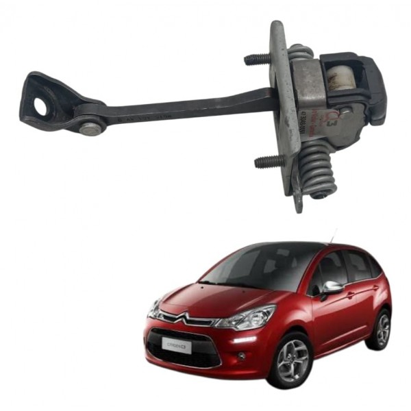 Limitador Porta Dianteiro Esquerdo Citroen C3 2018