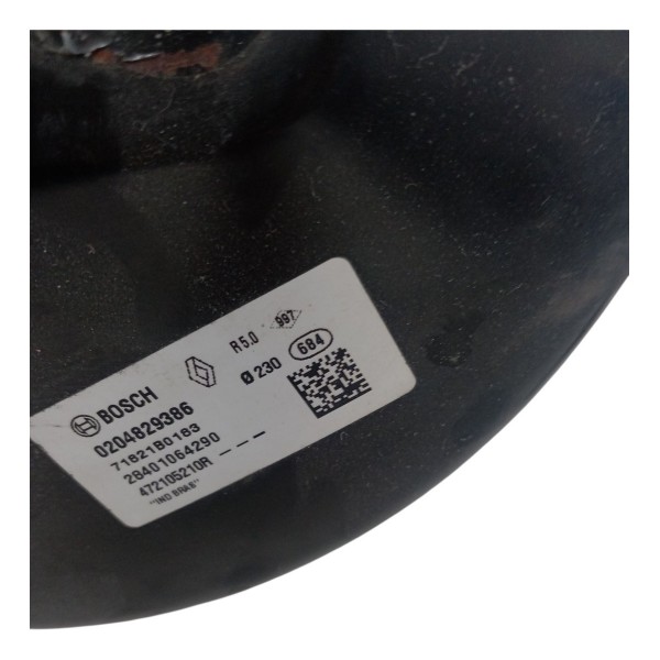 Hidrovacuo Servo Freio Renault Sandero Logan 1.0 2017 2018 Hidrovacuo Servo Freio Renault Sandero Logan 1.0 2017 2018