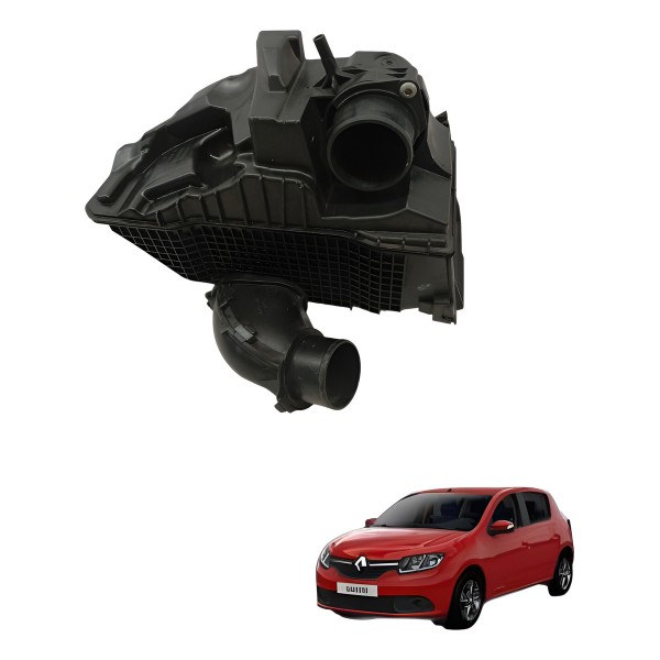 Caixa Filtro Ar Motor Renault Sandero Logan 1.0 2016 2017