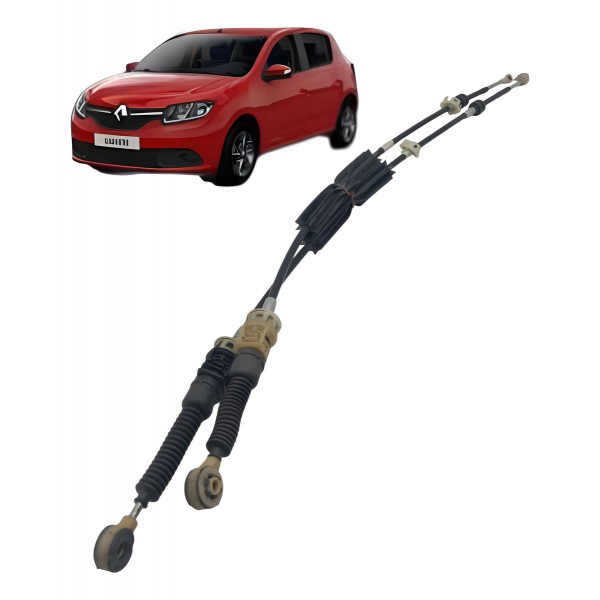 Cabo Seletor Marcha Cambio Renault Sandero 1.0 2017