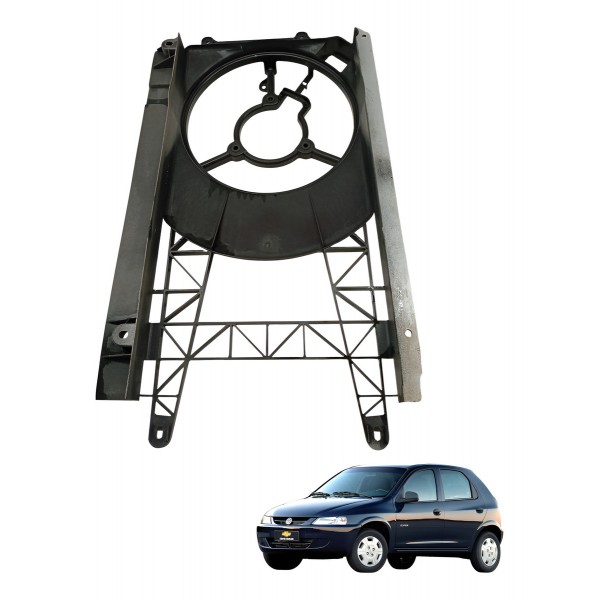 Moldura Defletor Ar Radiador Chevrolet Celta 2006 2007 2008 Moldura Defletor Ar Radiador Chevrolet Celta 2006 2007 2008