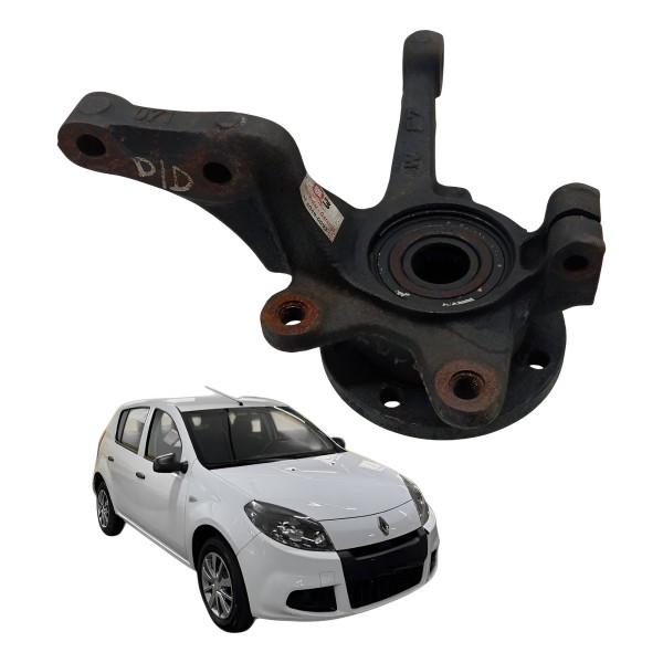 Montante Cubo Dianteiro Direito Renault Sandero 2014 2015