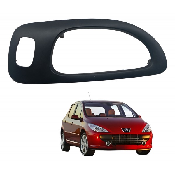 Moldura Maçaneta Traseiro Esquerdo Peugeot 307 Presence 2006 Traseira Moldura Maçaneta Traseiro Esquerdo Peugeot 307 Presence 2006 Traseira