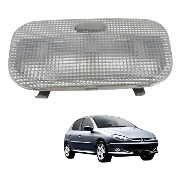 Luz Cortesia Teto Traseiro Peugeot 307 1.6 2005 2006 2007 Luz Cortesia Teto Traseiro Peugeot 307 1.6 2005 2006 2007