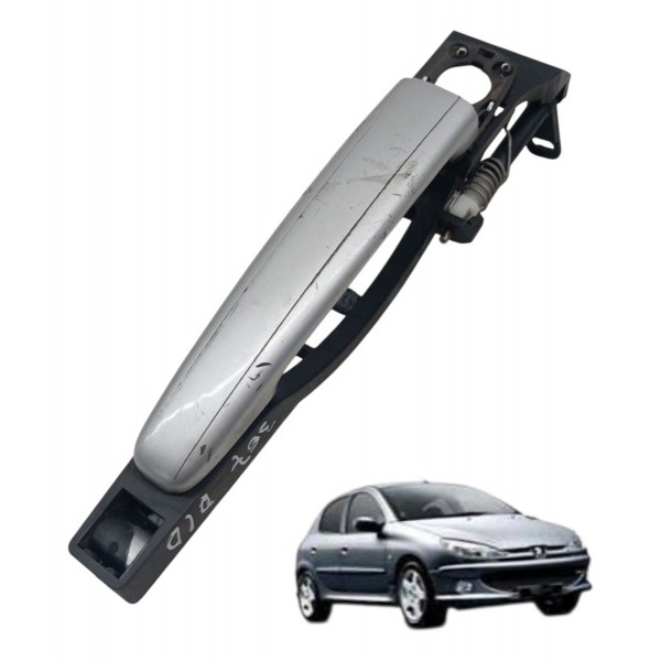 Maçaneta Externa Dianteira Direita Peugeot 307 2006 Detalhe Maçaneta Externa Dianteira Direita Peugeot 307 2006 Detalhe