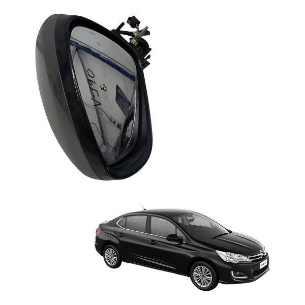 Retrovisor Eletrico Esquerdo Citroen C4 Lounge 2015 2016 Retrovisor Eletrico Esquerdo Citroen C4 Lounge 2015 2016
