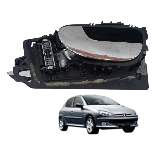 Maçaneta Interna Traseira Esquerda Peugeot 307 2005 2006 Maçaneta Interna Traseira Esquerda Peugeot 307 2005 2006