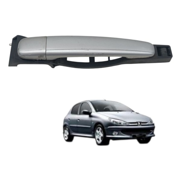 Maçaneta Externa Traseira Direita Peugeot 307 2006 Detalhe