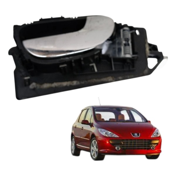Maçaneta Interna Traseira Direita Peugeot 307 2005 2006 Dianteira/traseira Maçaneta Interna Traseira Direita Peugeot 307 2005 2006 Dianteira/traseira