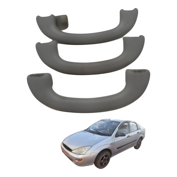 Kit Alça Teto Pqp Ford Focus Sedan Glx 2001 2002 2003 2004
