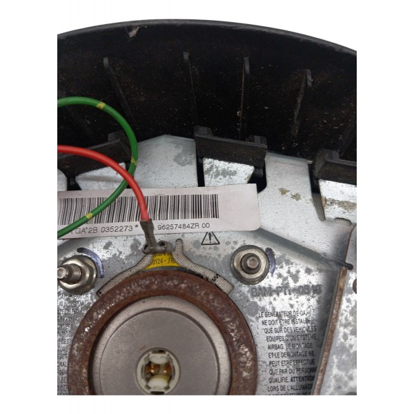 Capa Buzina Volante C/bolsa Airbag Peugeot 206 207 2009 2010 Capa Buzina Volante C/bolsa Airbag Peugeot 206 207 2009 2010