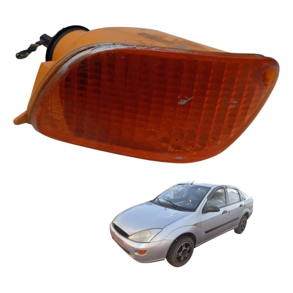 Lanterna Pisca Esquerdo Parachoque Ford Focus Glx 2001 2002 Lanterna Pisca Esquerdo Parachoque Ford Focus Glx 2001 2002