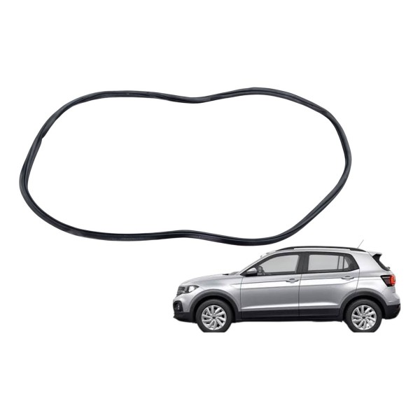 Borracha Vedação Traseira Esquerda Volksvagen Tcross 2022