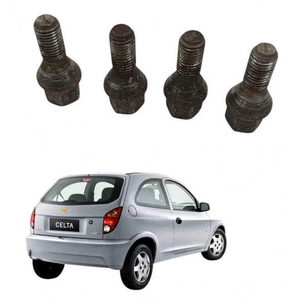 Kit Parafuso Roda Chevrolet Celta Corsa 1.0 2012 2013 2014