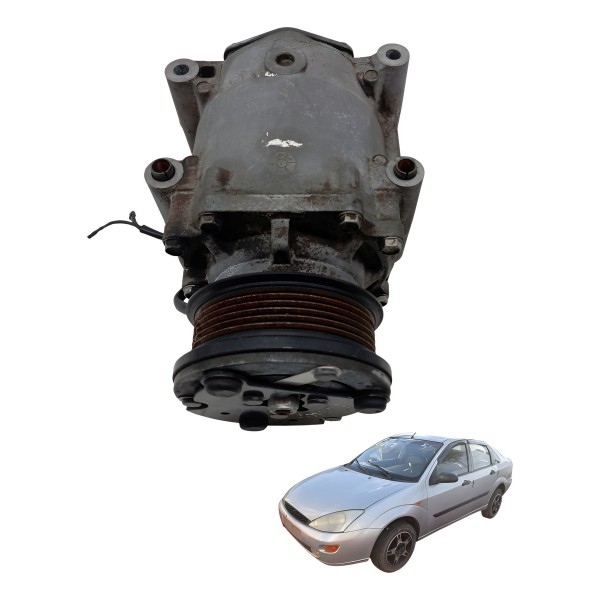 Compressor Ar Condicionado Ford Focus Sedan Glx 2001 2002 Compressor Ar Condicionado Ford Focus Sedan Glx 2001 2002
