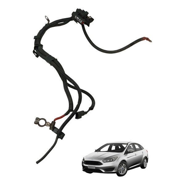 Chicote Cabo Positivo Negativo Bateria Ford Focus 2.0 2002 Chicote Cabo Positivo Negativo Bateria Ford Focus 2.0 2002