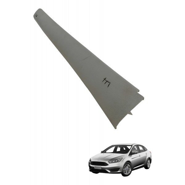 Acabamento Moldura Esquerdo Teto Ford Focus 2001 2002 2003 - Cinza