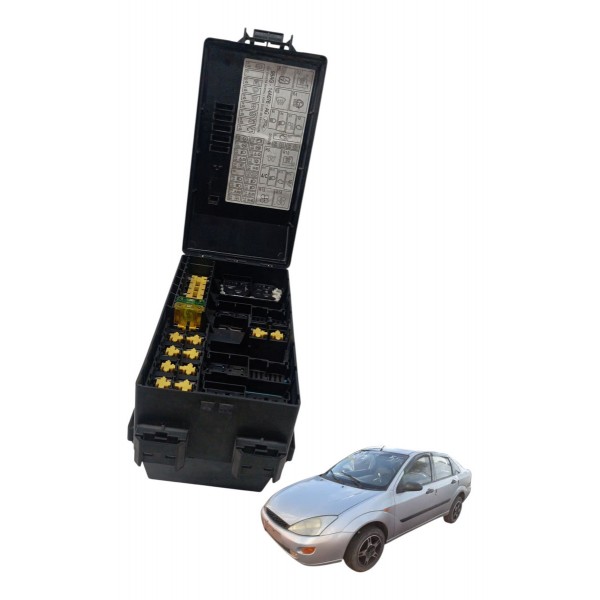 Caixa Fusivel Ford Focus Sedan 2.0 16v Glx 2001 2002 Detalhe