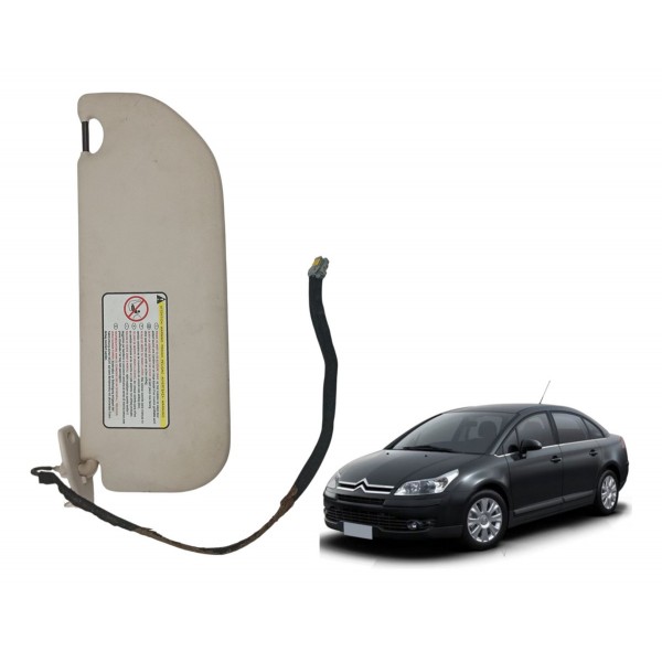 Quebra Sol Direito Luz Espelho Citroen C4 Pallas 2008 2009 Quebra Sol Direito Luz Espelho Citroen C4 Pallas 2008 2009