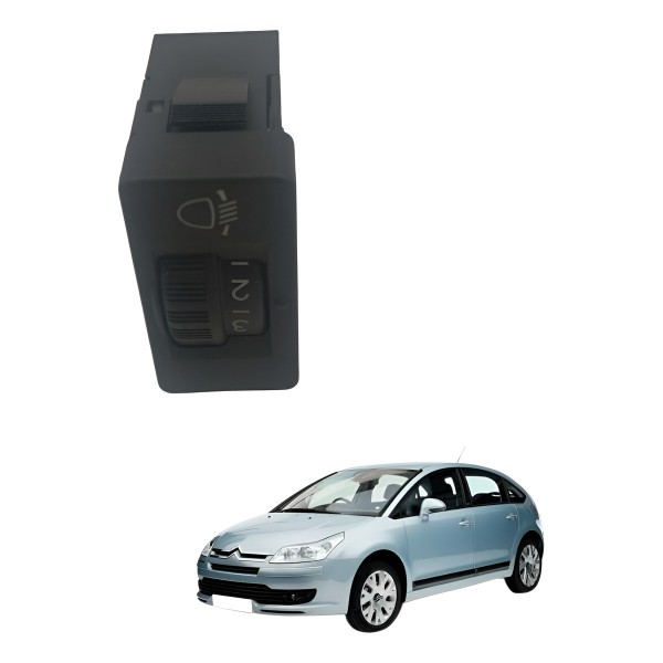 Botão Regulagem Farol Citroen C4 307 Pallas 2008 2009 2010
