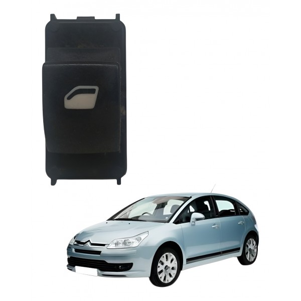 Botão Vidro Eletrico Direito Porta Citroen C4 Pallas 2008