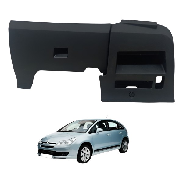 Moldura Painel Acabamento Inferior Painel C4 Pallas 2008 - Preto