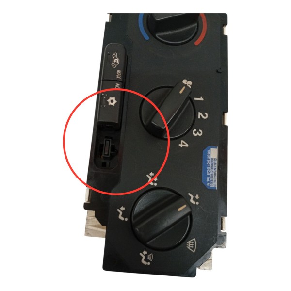 Painel Comando Original Ar Condicionado Chevrolet Astra 2002 Painel Comando Original Ar Condicionado Chevrolet Astra 2002