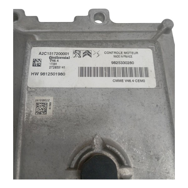 Módulo Injeção Citroen C3 1.2 Pure Tech 2018 A2c1517200001 Módulo Injeção Citroen C3 1.2 Pure Tech 2018 A2c1517200001