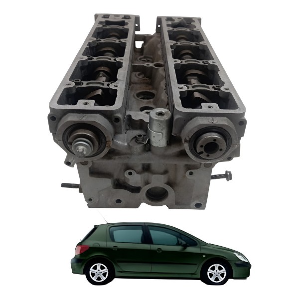 Cabeçote Motor Peugeot 307 2.0 16v Gasolina 2004 2005 2006 Cabeçote Motor Peugeot 307 2.0 16v Gasolina 2004 2005 2006