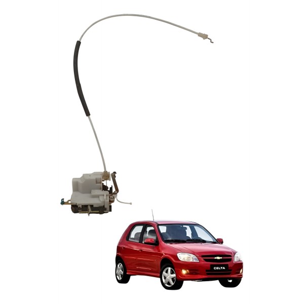 Fechadura Porta Dianteira Direita Chevrolet Celta 1.0 2009 Fechadura Porta Dianteira Direita Chevrolet Celta 1.0 2009