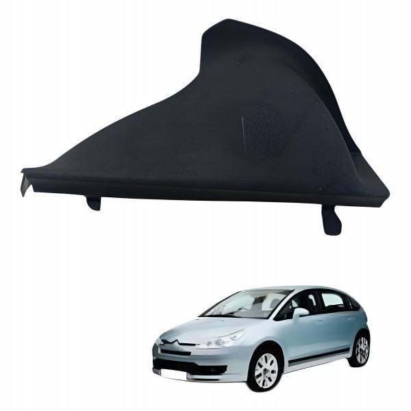 Moldura  Acabamento Painel Direito Citroen C4 Pallas 2008 - Preto