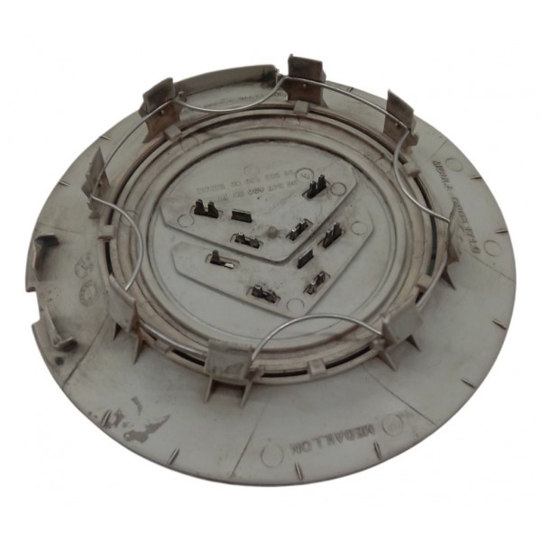 Calota Central Roda Citroen C4 Pallas 2008 2009 2010 2011 - Prateado