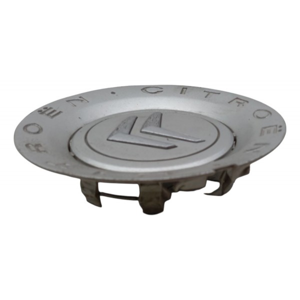 Calota Central Roda Citroen C4 Pallas 2008 2009 2010 2011 - Prateado