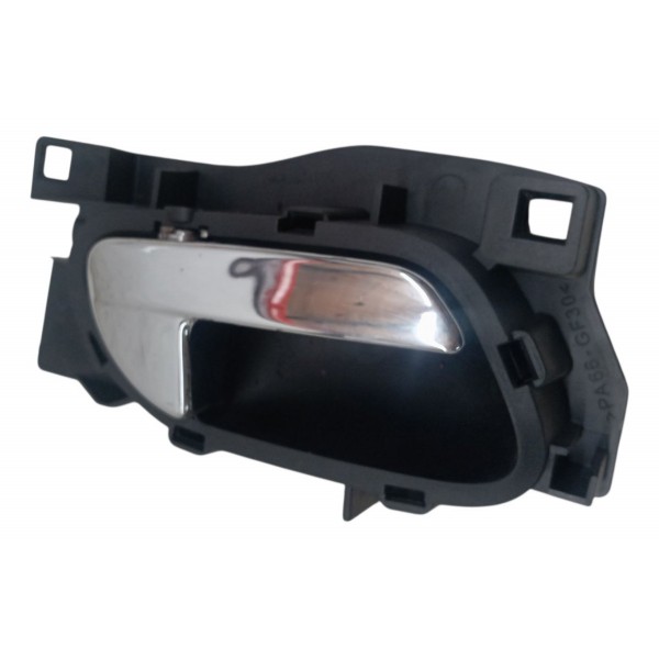 Maçaneta Interna Traseira Direita Citroen C4 Pallas 2008 - Prateado - Traseira