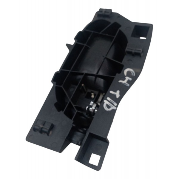 Maçaneta Interna Traseira Direita Citroen C4 Pallas 2008 - Prateado - Traseira