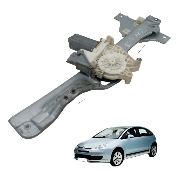 Maquina Vidro Traseira Esquerdo Citroen C4 Pallas 2008 2009