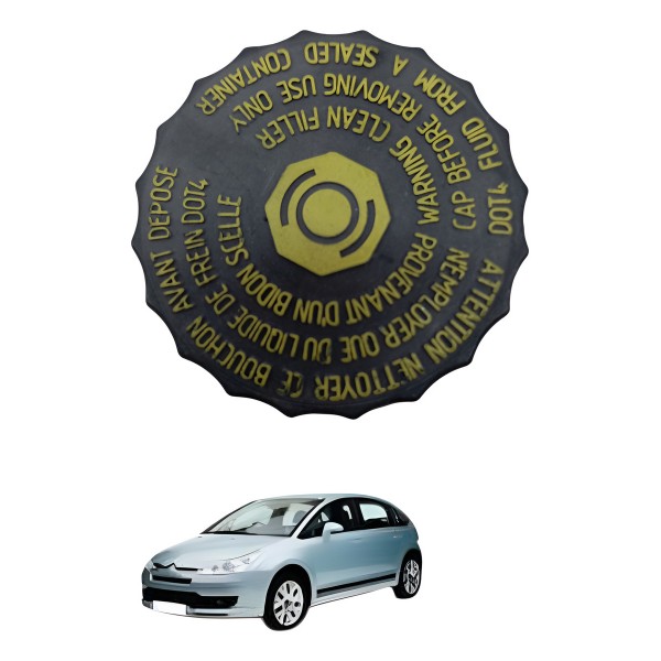 Tampa Reservatório Óleo Freio Citroen C4 Pallas 2008 2009